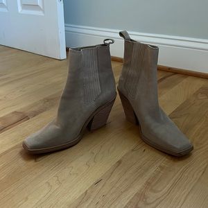 Suede booties
